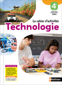 Technologie
Cahier d'activit&eacute;s [4e]
&Eacute;dition 2025