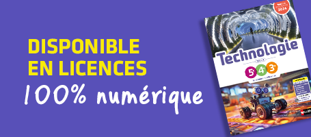 Disponibles en licences 100% numérique